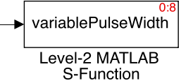 VariablePulseWidth s-function